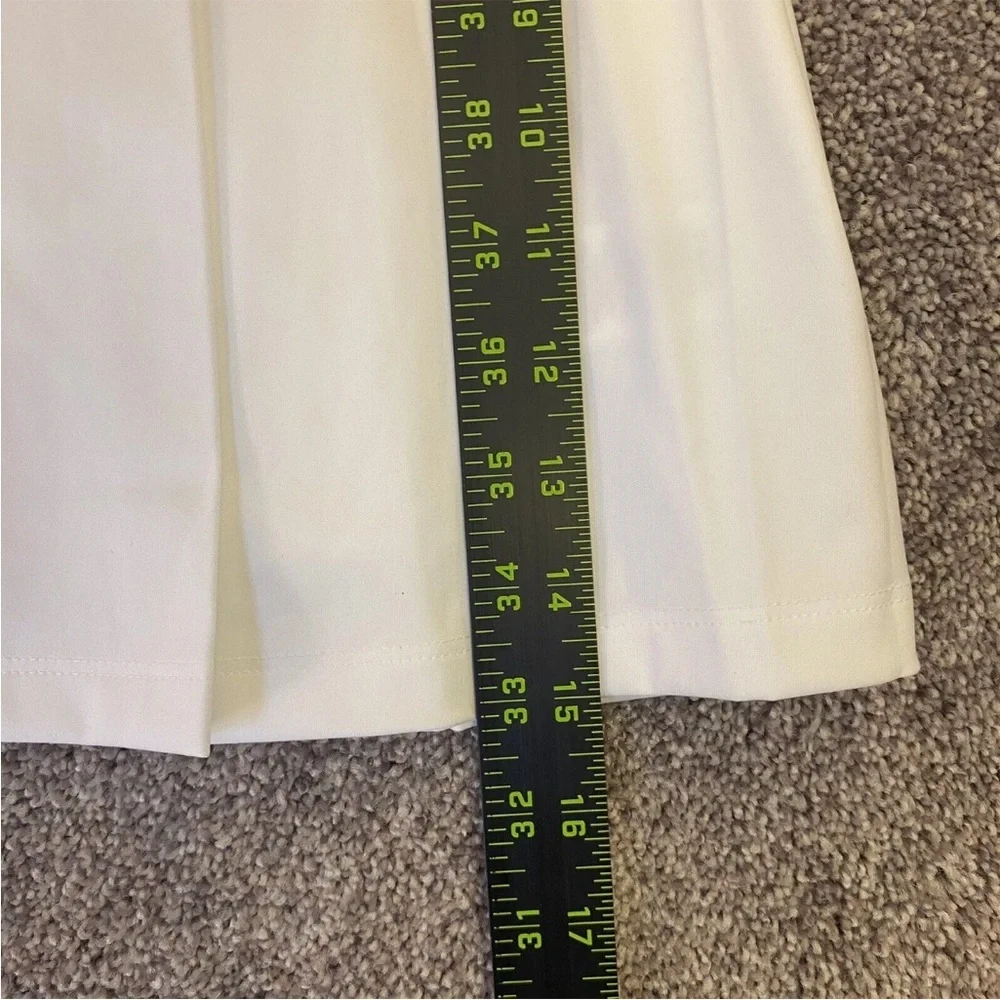 Tommy Bahama Golf Women's White Pleated Skort Quick Dry Stretch Size XL - NWT - Picture 7 of 12